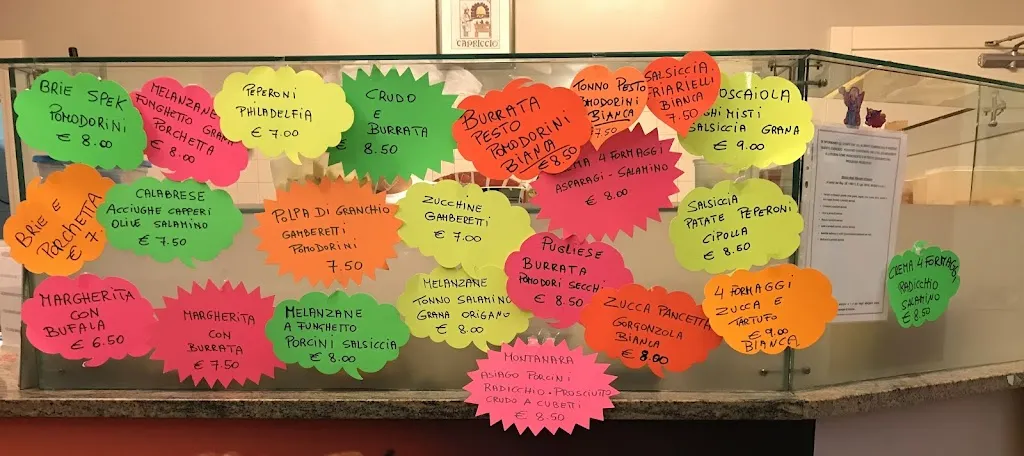 Menu_Pizza Capriccio Di Guida Giovanni_Longare_immagine_4