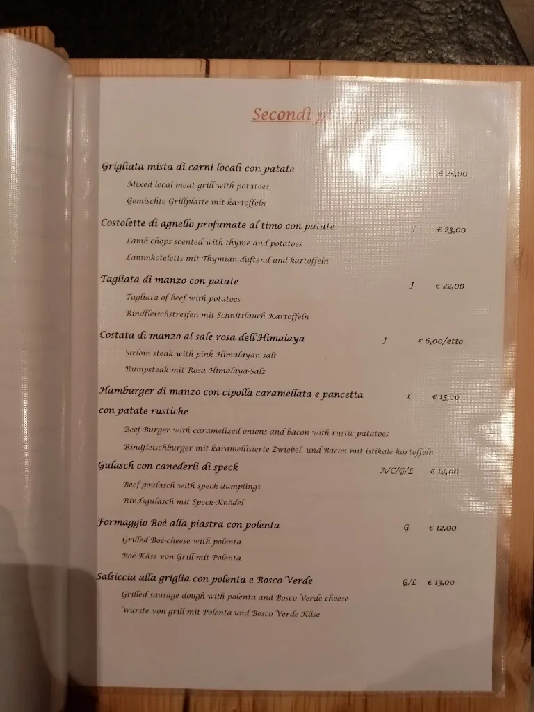 Menu_La Stua dei bacagn_Livinallongo del Col di Lana_immagine_3