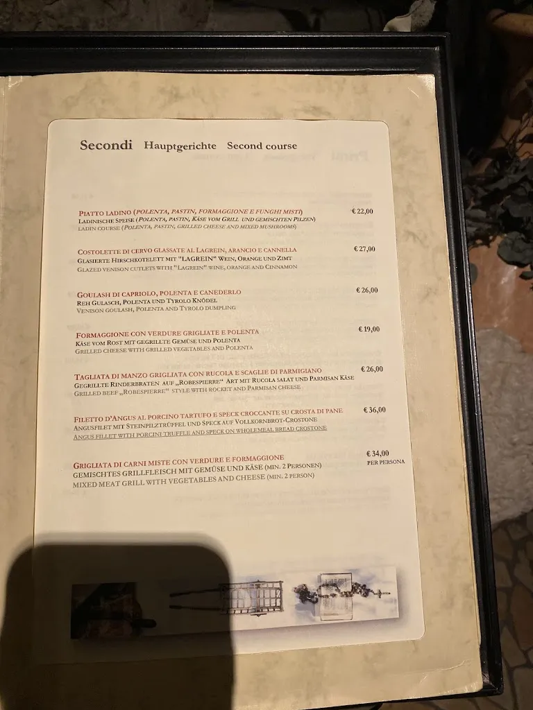 Menu_Ristorante Al Forte_Livinallongo del Col di Lana_image_1