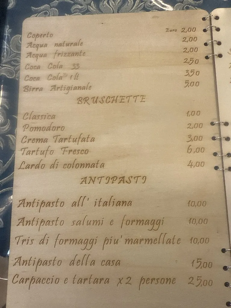 Menu_Bisteccheria da Marco e Francesca_Celano_imagen_1