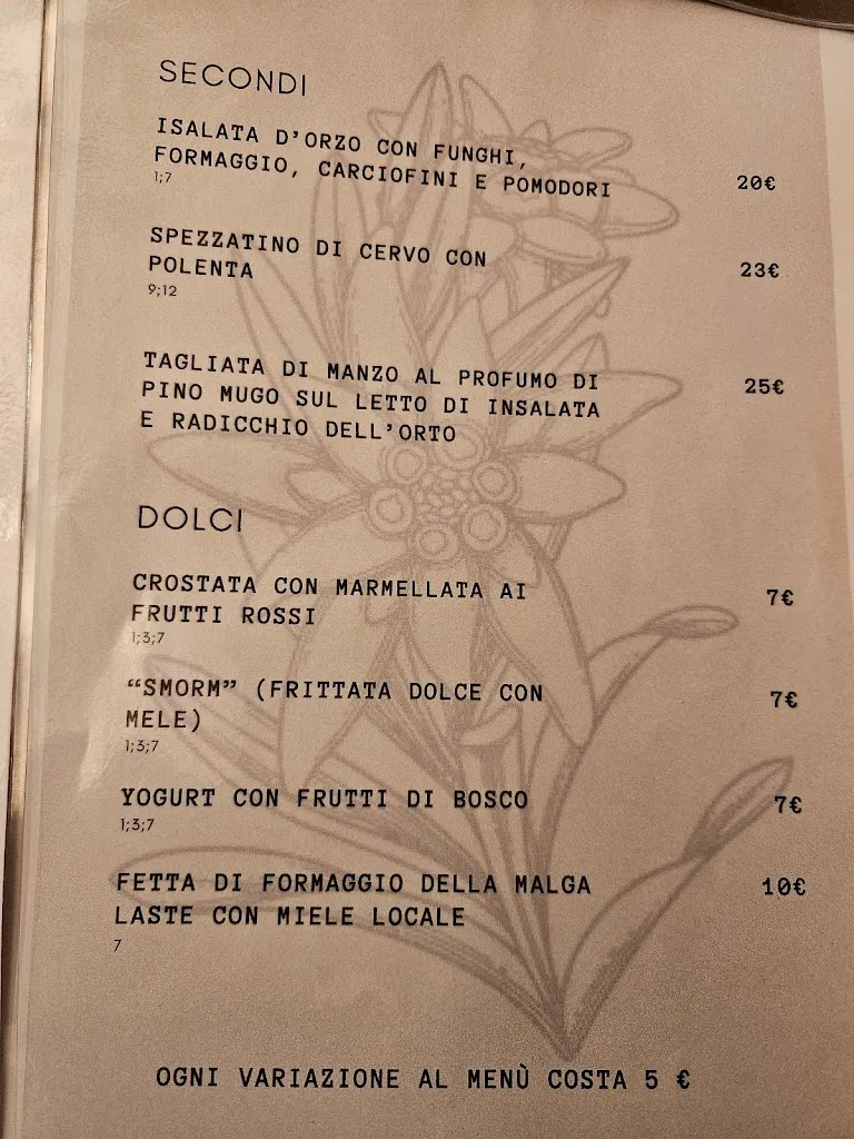 Menu_Stua sa Laste dai Cenci_Livinallongo del Col di Lana_image_1