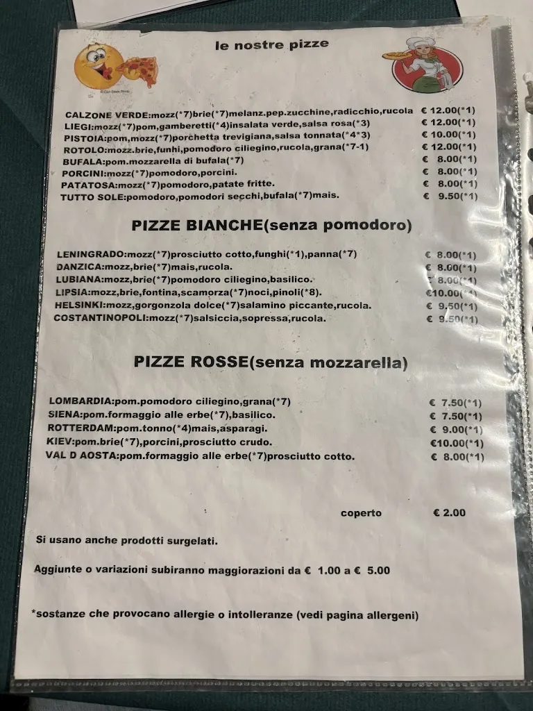 Menu_PIZZERIA RISTORANTE TRIESTE_Lorenzago di Cadore_image_4