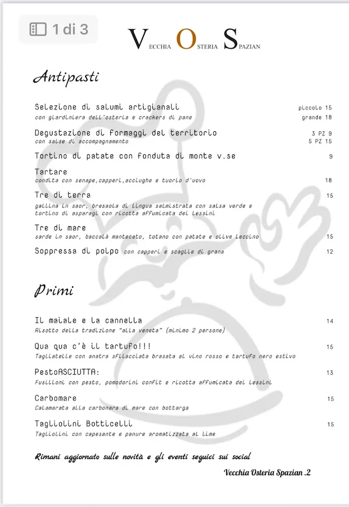 Menu_Vecchia Osteria Spazian_Legnago_image_1