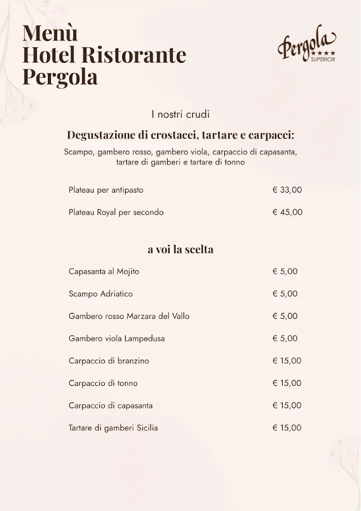 Menu_Hotel Pergola_Legnago_image_2