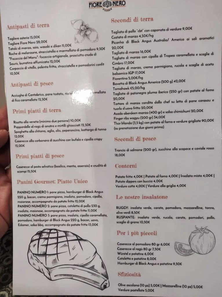 Menu_Fiore Nero Restaurant & Pizza_Legnago_image_3