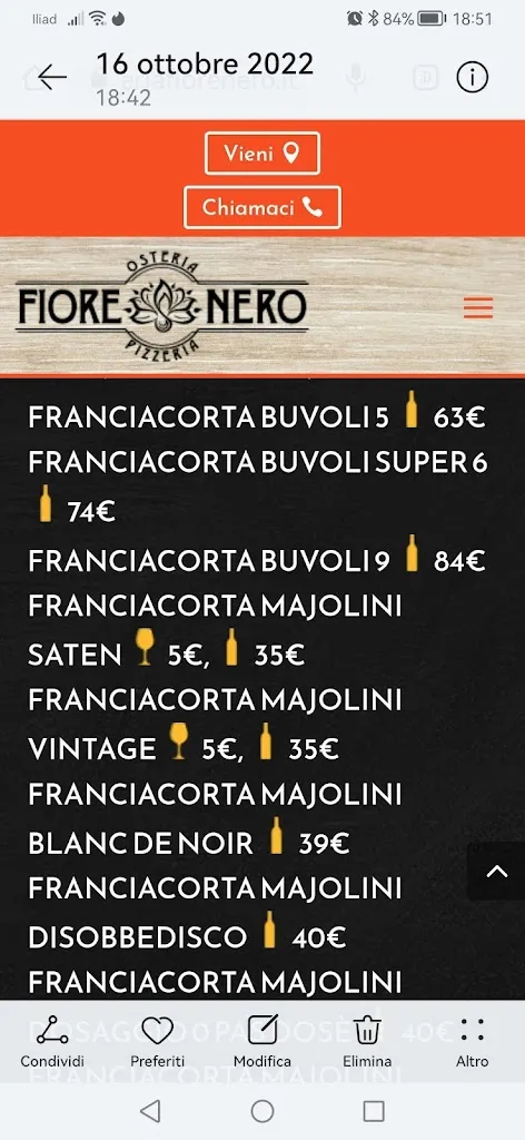Menu_Fiore Nero Restaurant & Pizza_Legnago_image_4