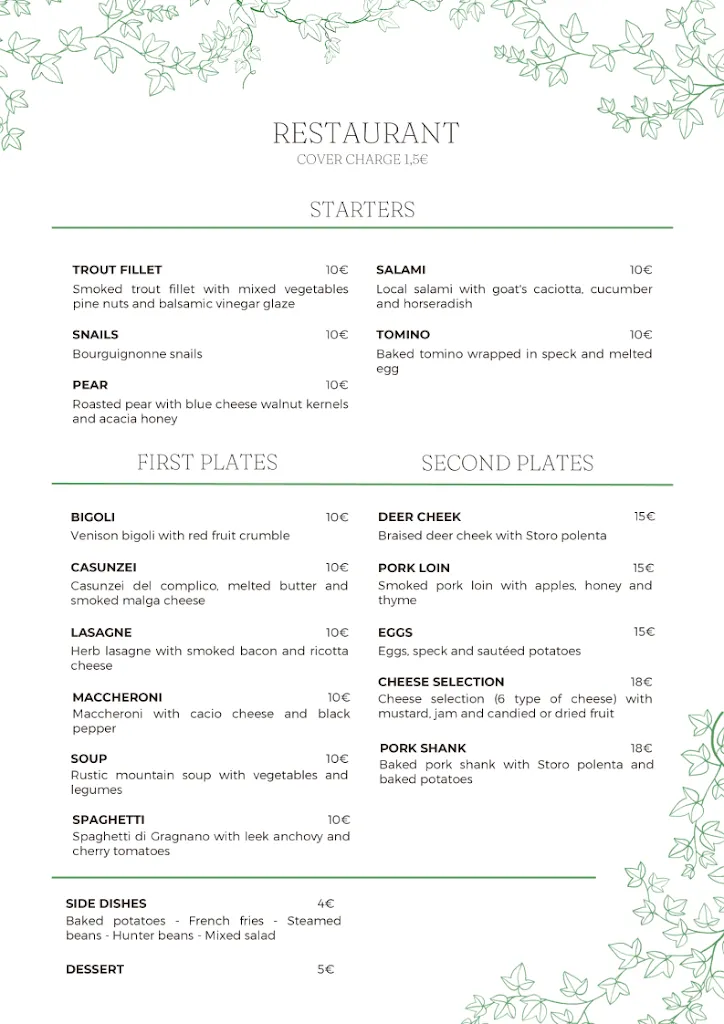 Menu_La Favorita_Lozzo di Cadore_immagine_2