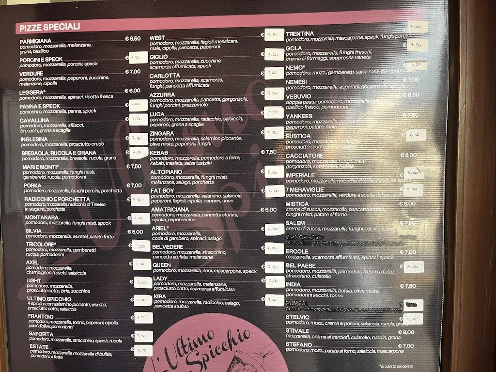 Menu_L'Ultimo Spicchio_Loreo_image_1