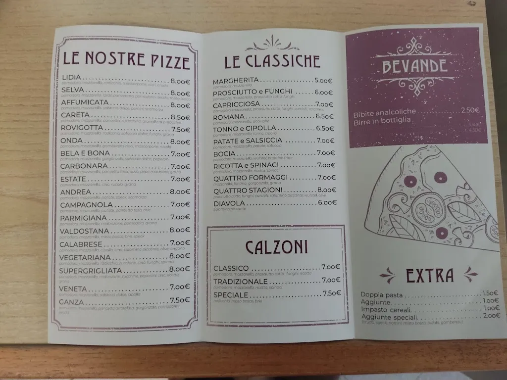 Menu_Pizzeria Osteria da Careta_Lugagnano_image_3