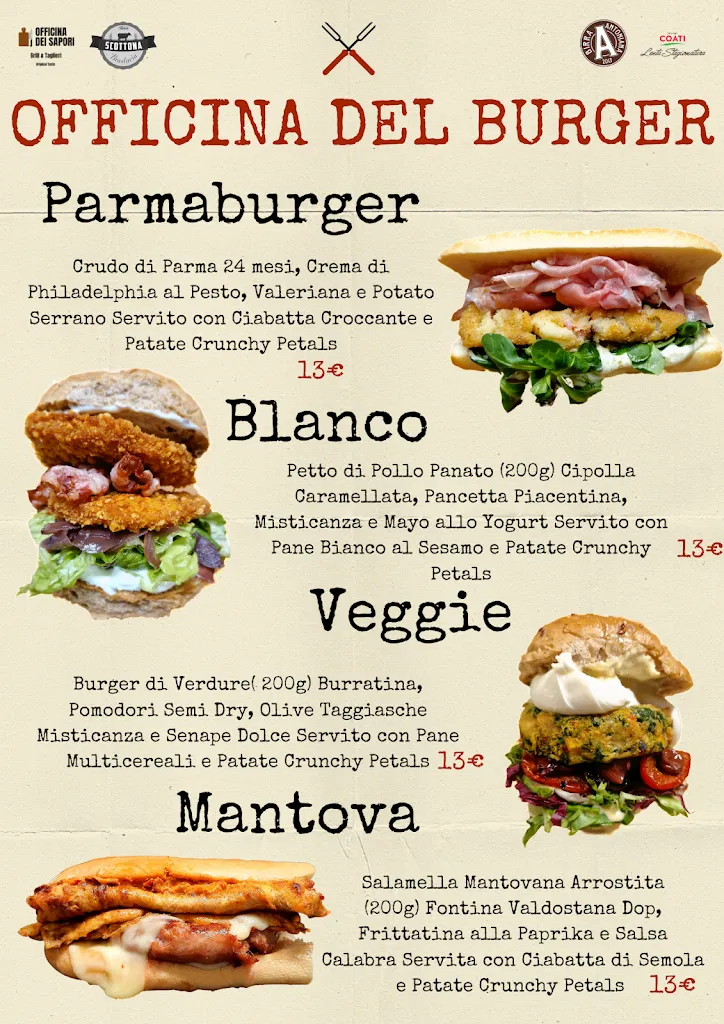 Menu_Officina Dei Sapori Grill&Taglieri_Maerne_image_1