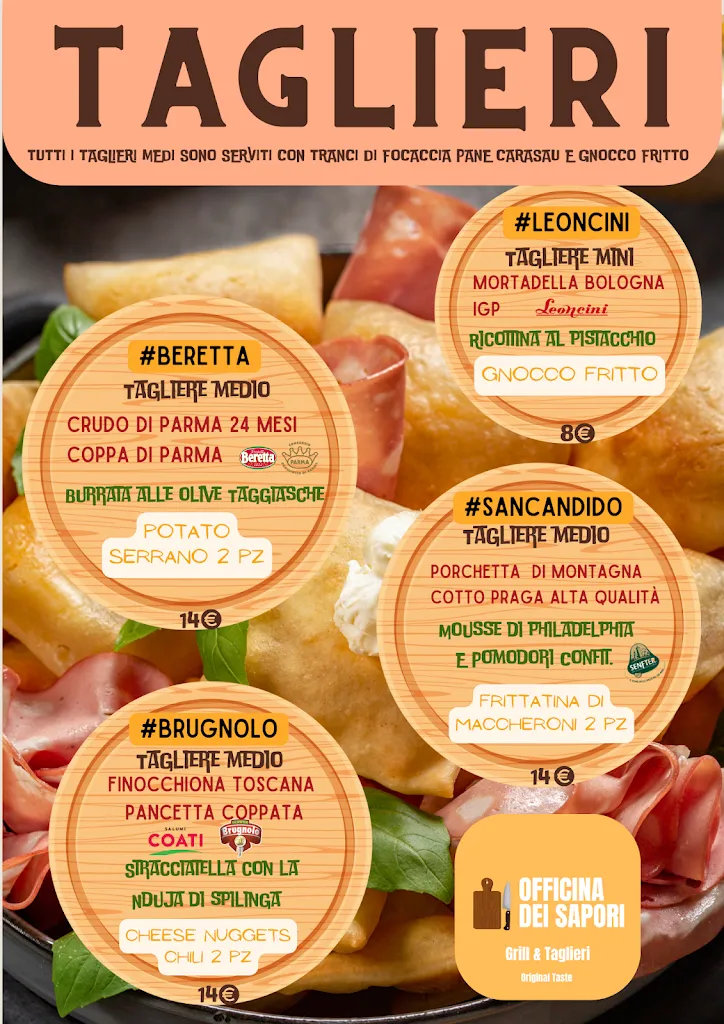 Menu_Officina Dei Sapori Grill&Taglieri_Maerne_image_3