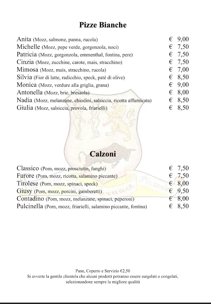 Menu_Ristorante Pizzeria Fornace_Maerne_image_4
