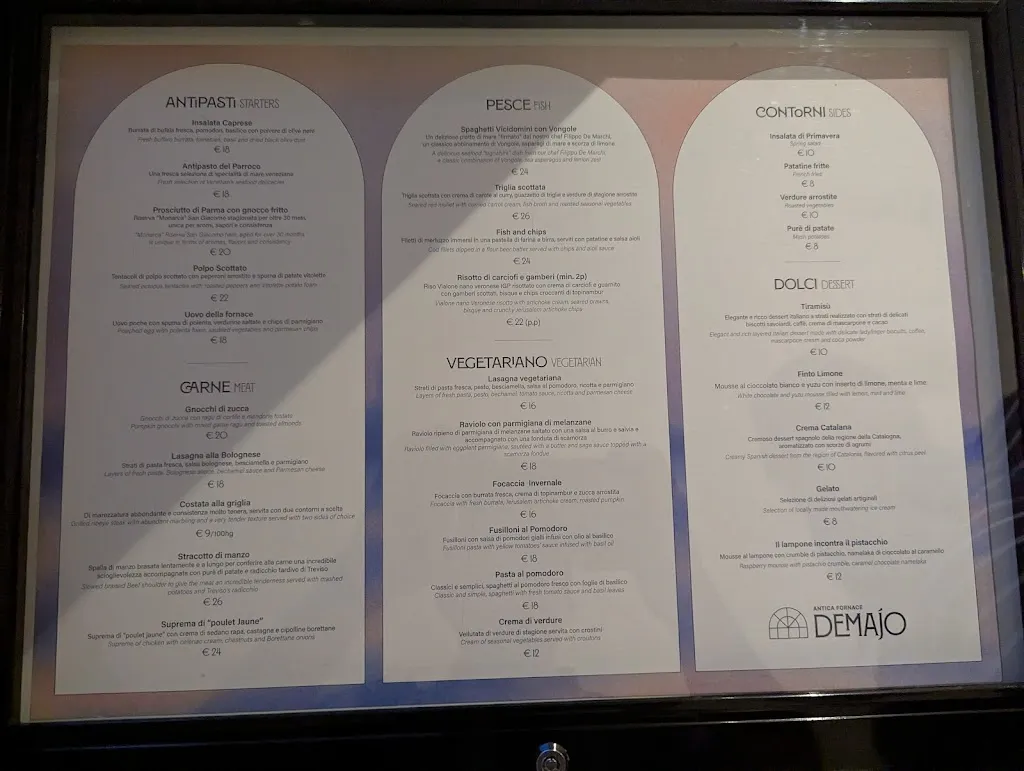 Menu_Antica Fornace De Majo Restaurant & Terrace_Marano_image_1