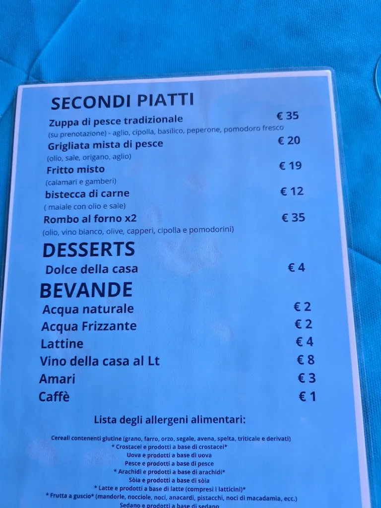 Menu_Ristorante il pescatore - Peschici_Peschici_image_2