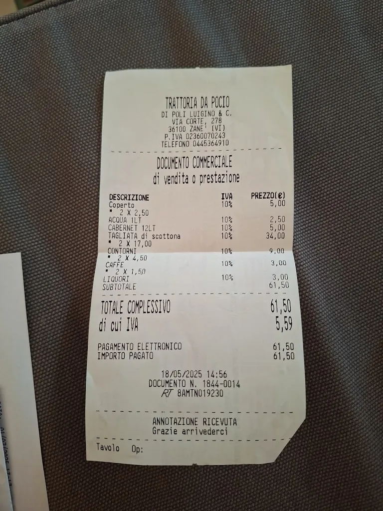 LaSandi_Trattoria Da Pocio_Marano Vicentino_recensione