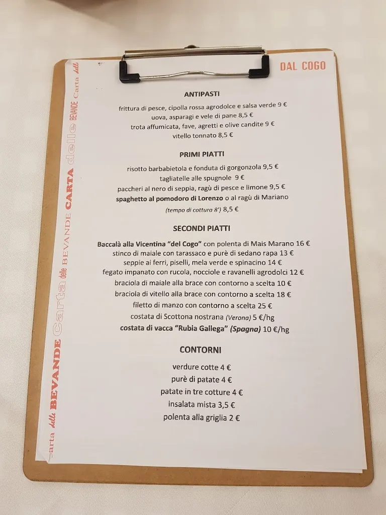 Menu_Trattoria Dal Cogo_Marano Vicentino_image_2