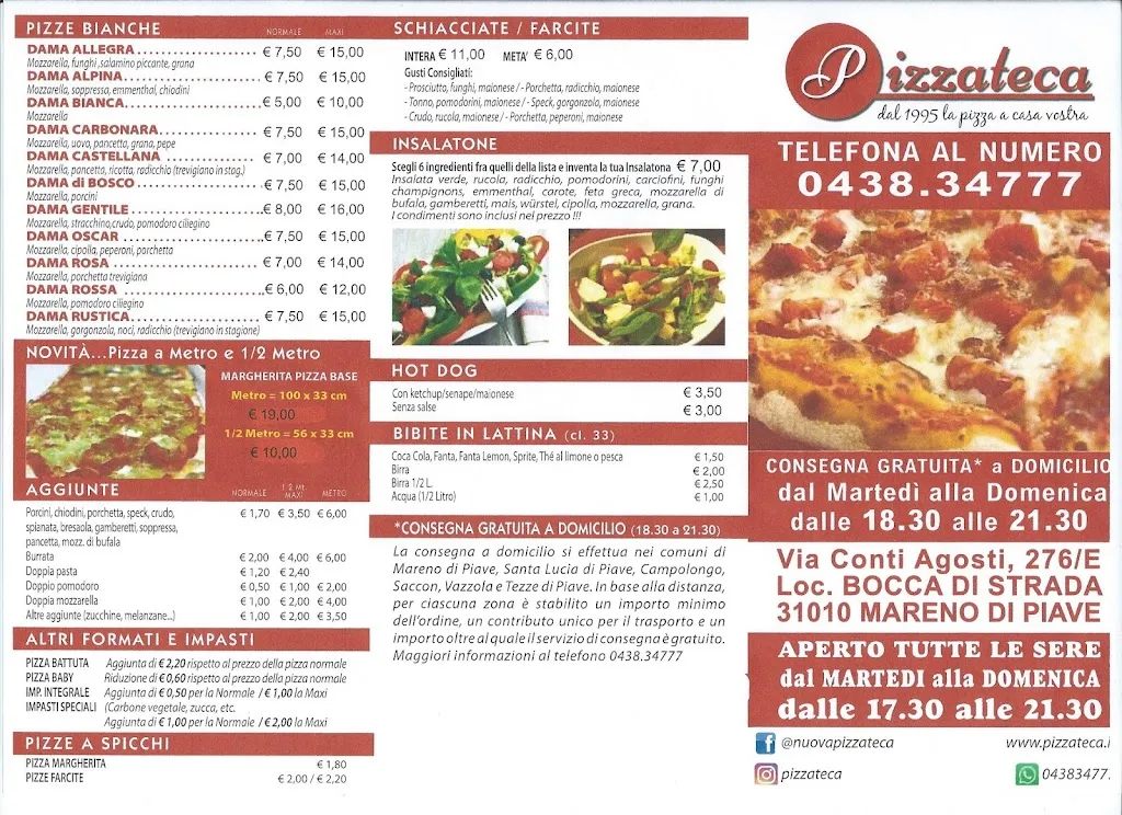 Menu_Pizzateca_Mareno di Piave_image_1