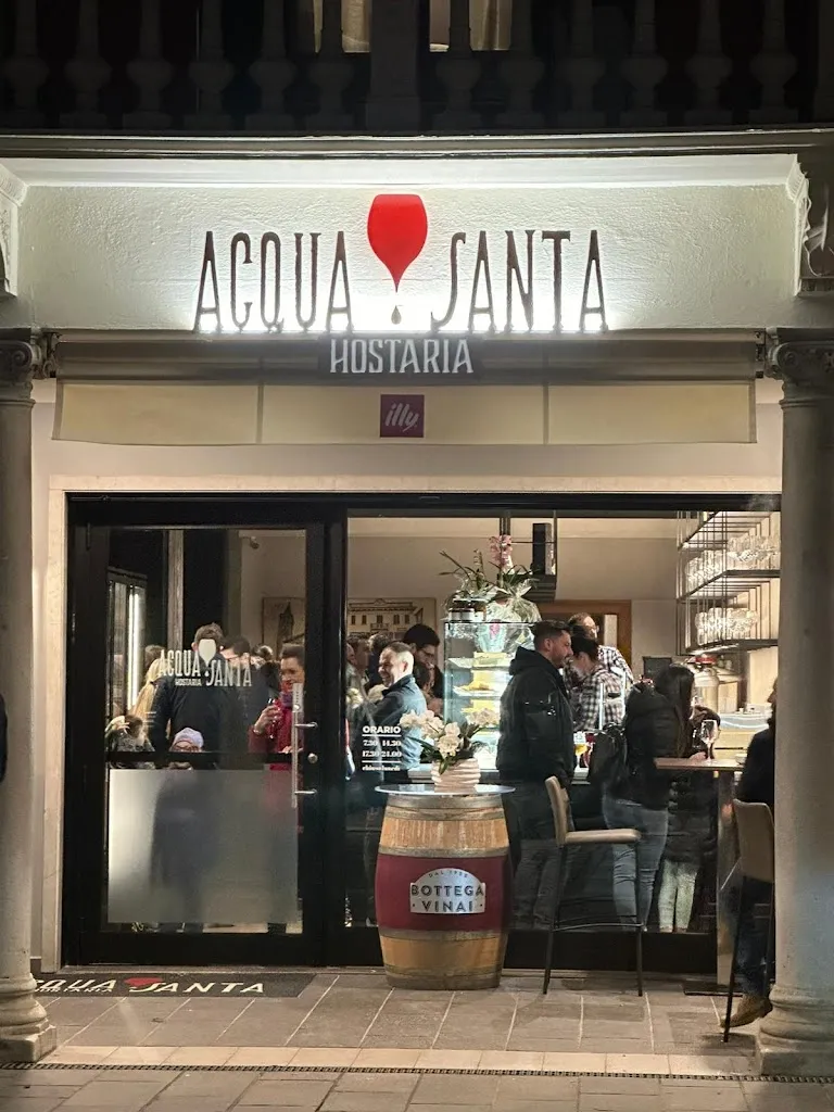Acquasanta Hostaria restaurant in Meduna di Livenza