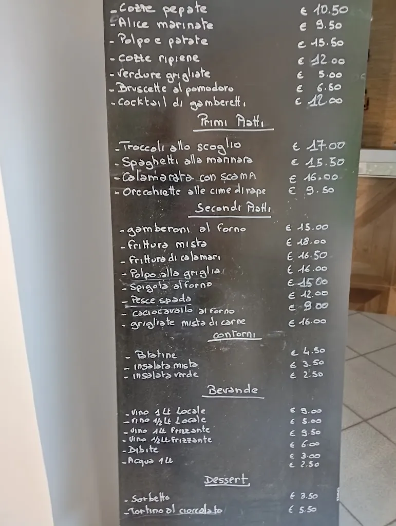 Menu_Ristorante Alba dei Pini Peschici_Peschici_immagine_1