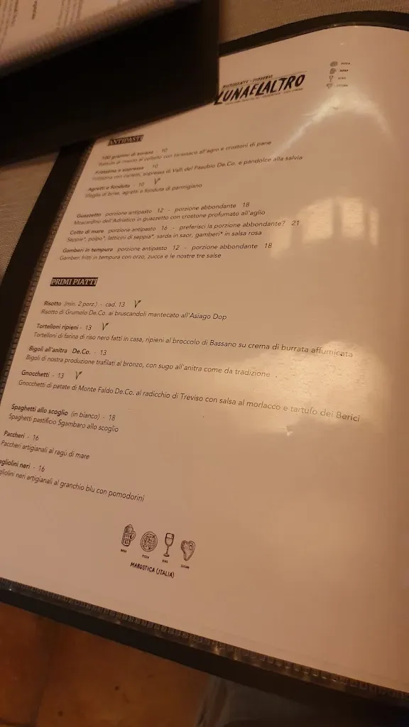 Menu_Ristorante Pizzeria Lunaelaltro Marostica_Marostica_immagine_4