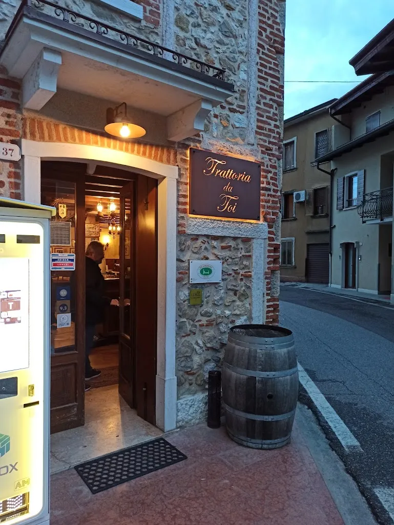 Trattoria " Da Toi" restaurant in Marostica