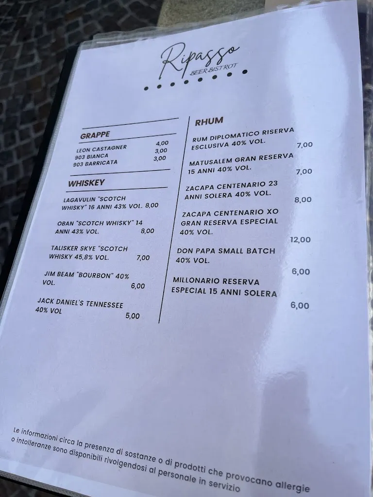 Menu_Ripasso Beer Bistrot_Peschici_image_4