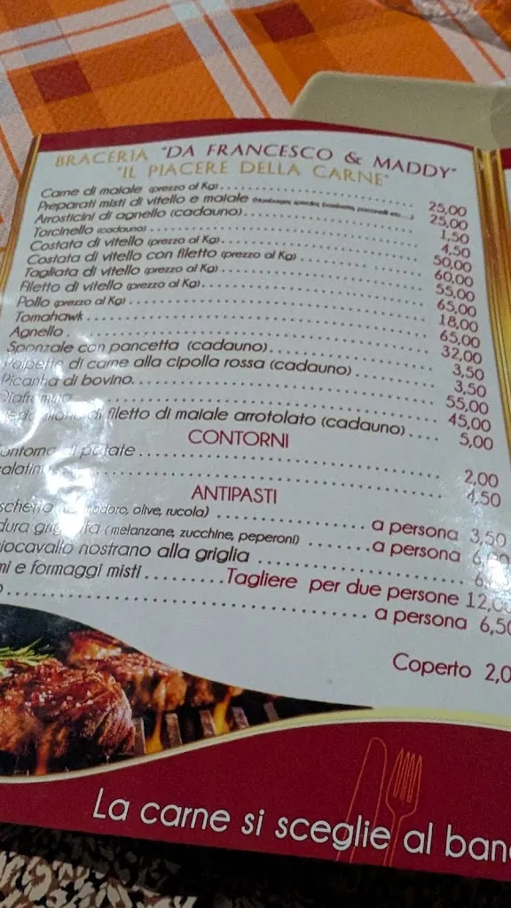 Menu_Macelleria braceria Antichi Sapori da francy e maddy Peschici_Peschici_image_3
