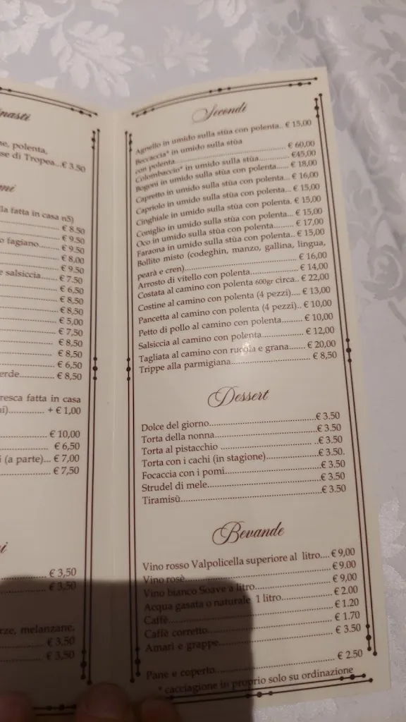 Menu_Osteria Dal Signore di Carradore Achille_Mezzane di Sotto_image_2