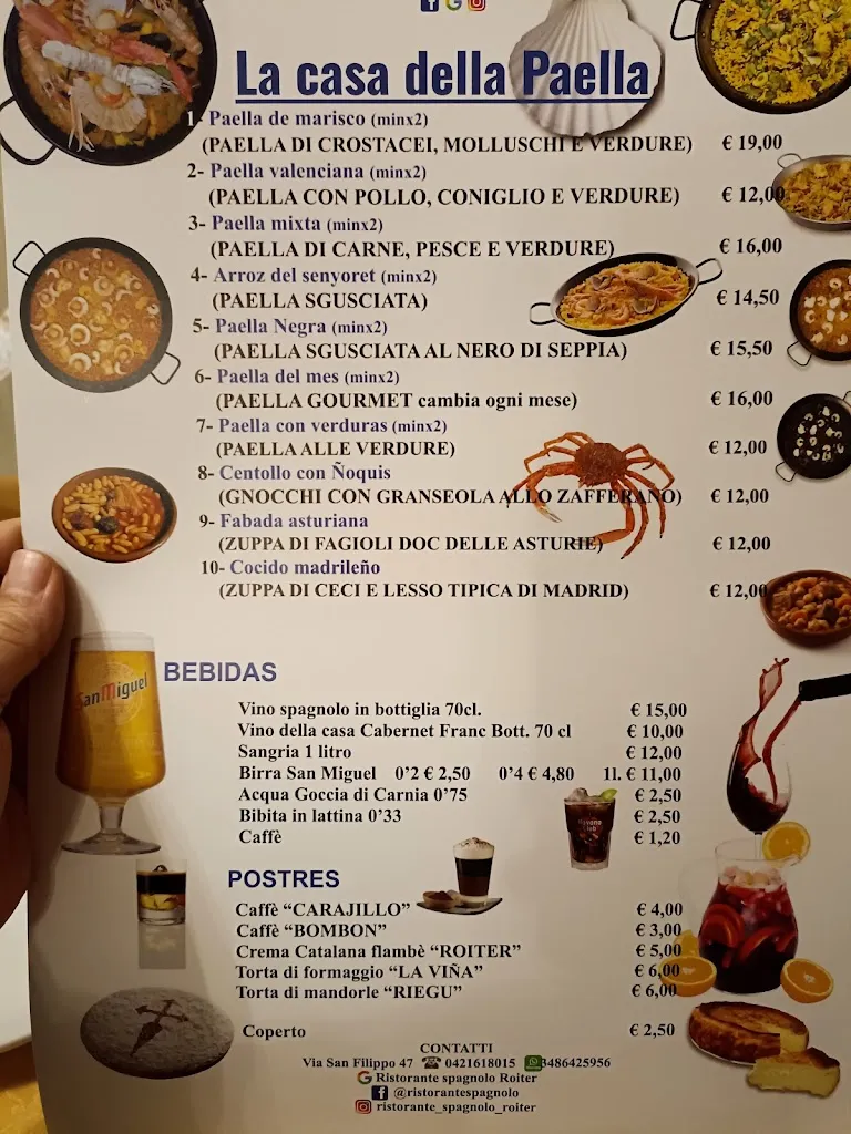 Menu_Roiter - La casa della PAELLA_Meolo_image_1