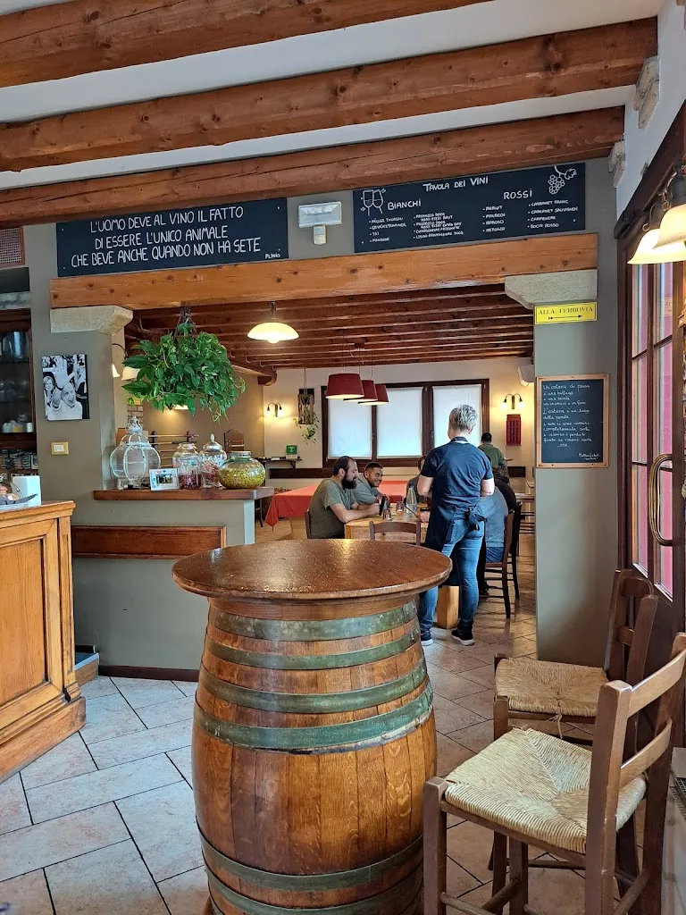 L'ombreria restaurant in Mignagola