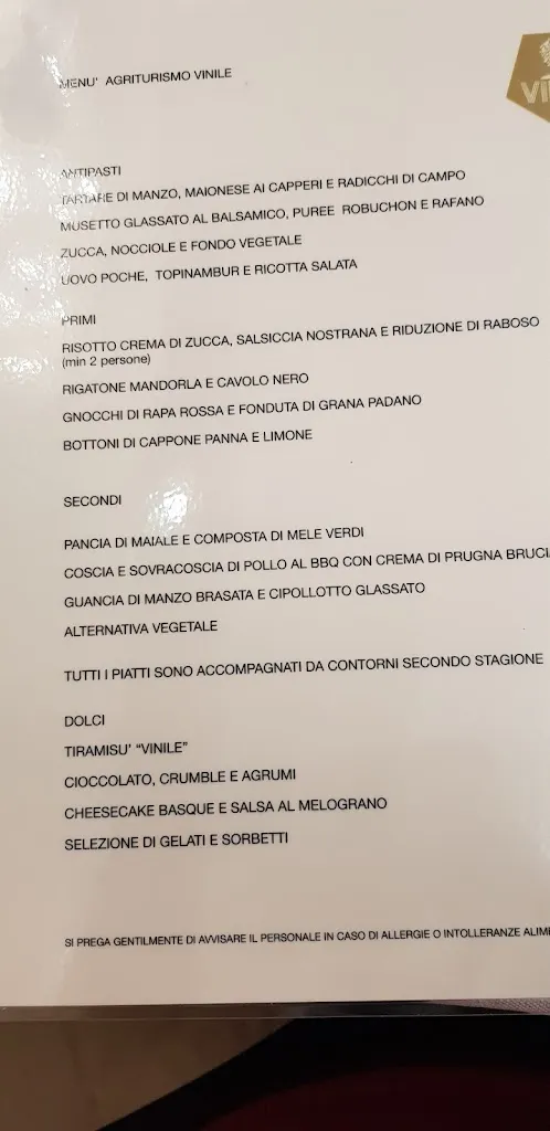 Menu_Vinile Agriturismo_Mignagola_immagine_2