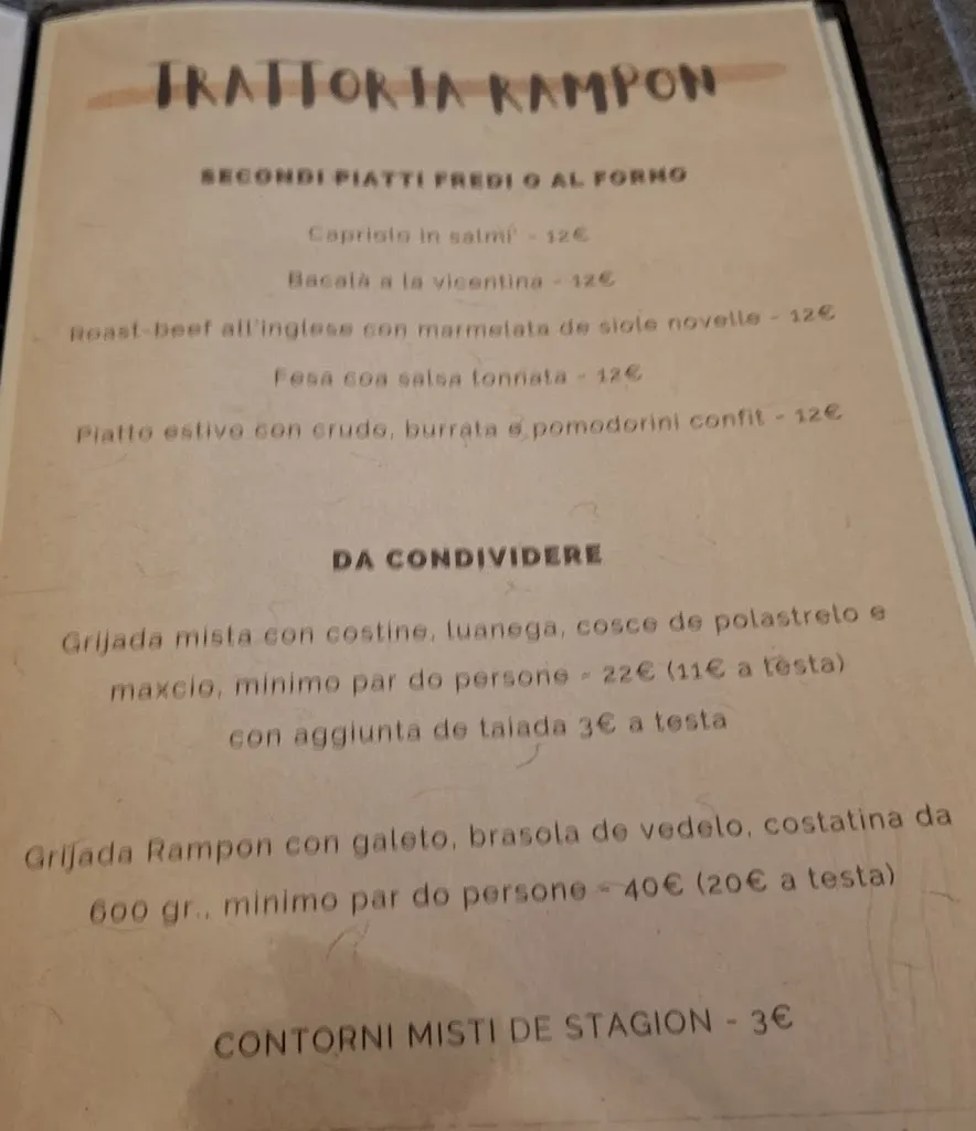 Menu_Trattoria Da Rampon di Cazzola Elisabetta_Monte di Malo_image_1