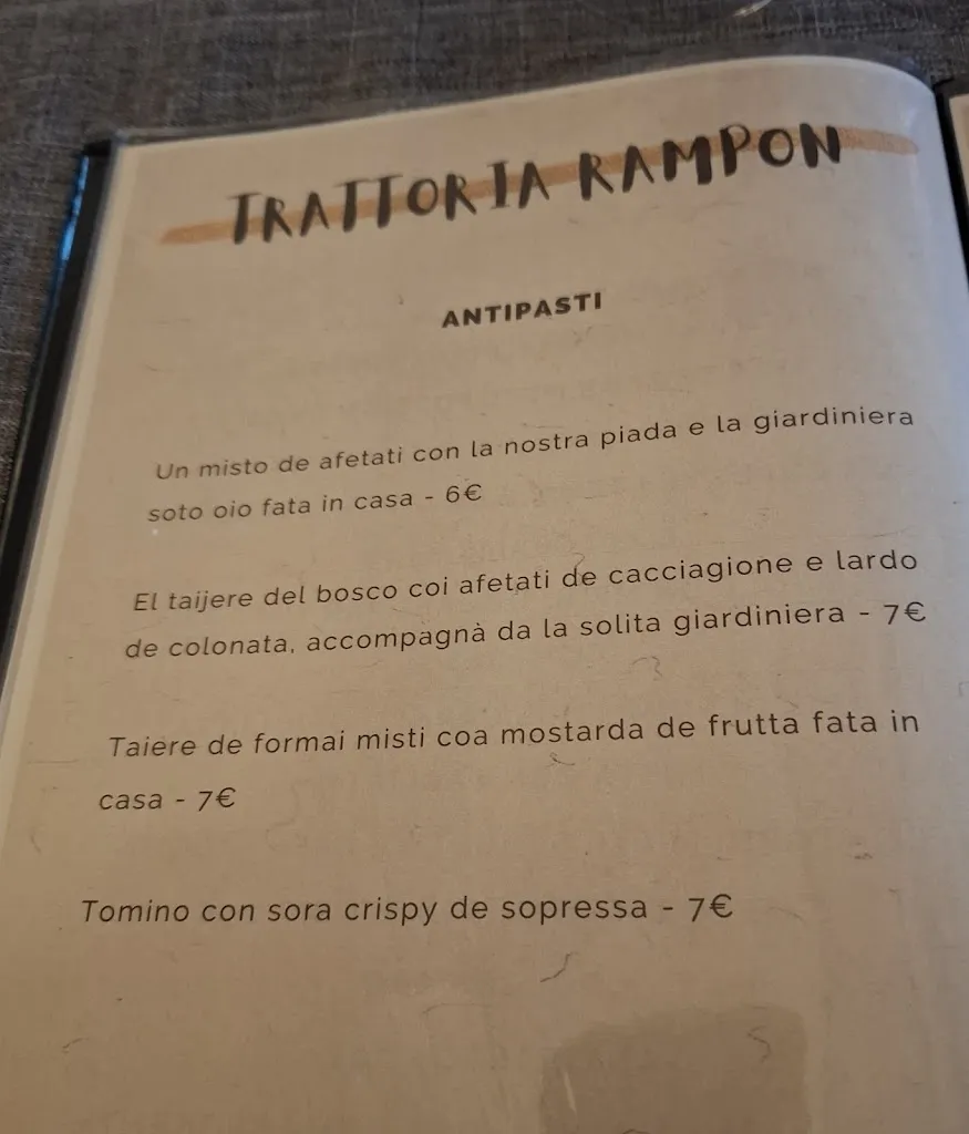 Menu_Trattoria Da Rampon di Cazzola Elisabetta_Monte di Malo_image_2