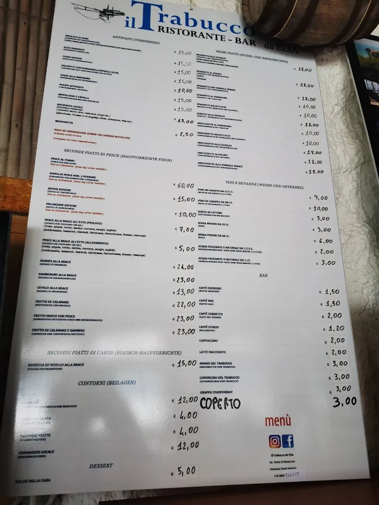 Menu_Il Trabucco da Elia_Peschici_image_2