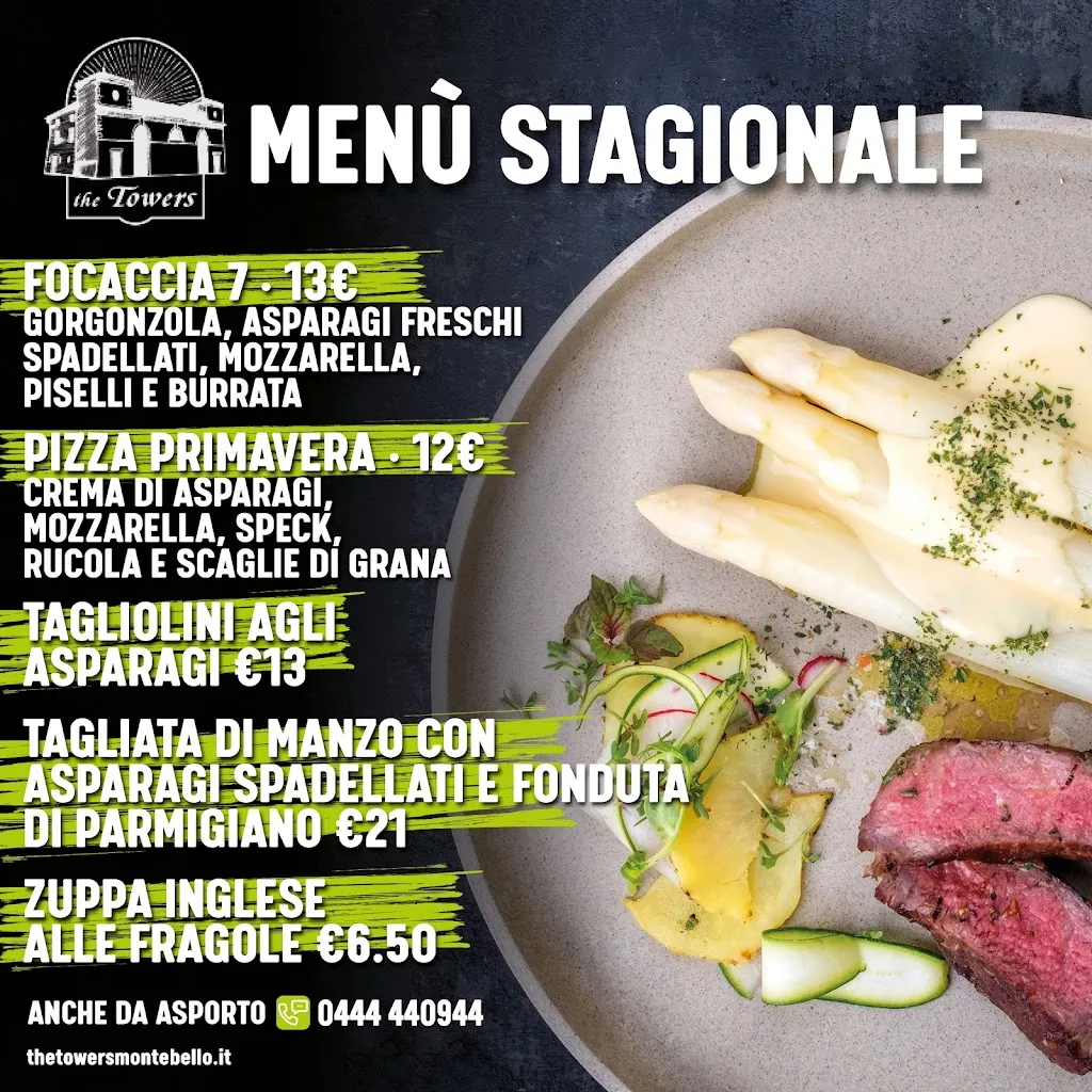 Menu_The Towers_Montebello Vicentino_immagine_1