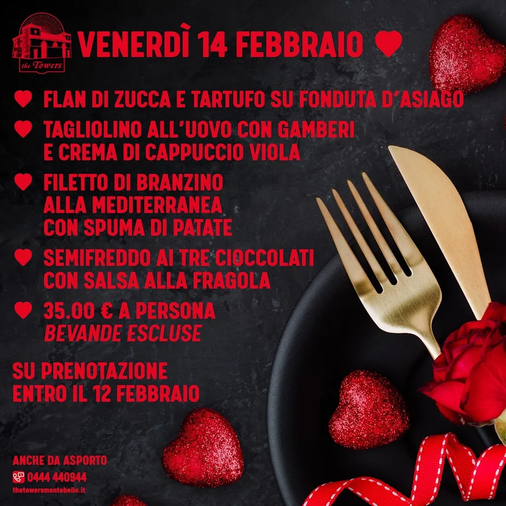 Menu_The Towers_Montebello Vicentino_immagine_2