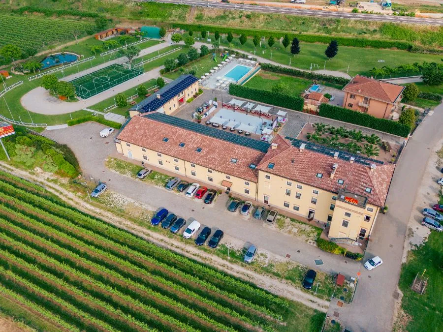 Hotel Fracanzana restaurant in Montebello Vicentino