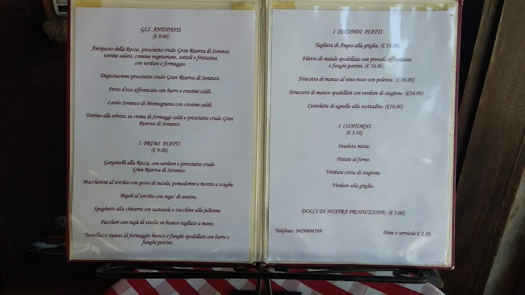 Menu_La Rocca_Montagnana_image_1