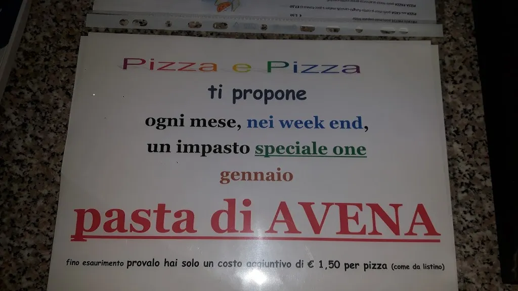 Menu_Pizza E Pizza Di Claudio_Montagnana_image_4