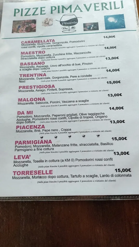 Menu_Pizzeria Da Mì_Montecchio Precalcino_image_3