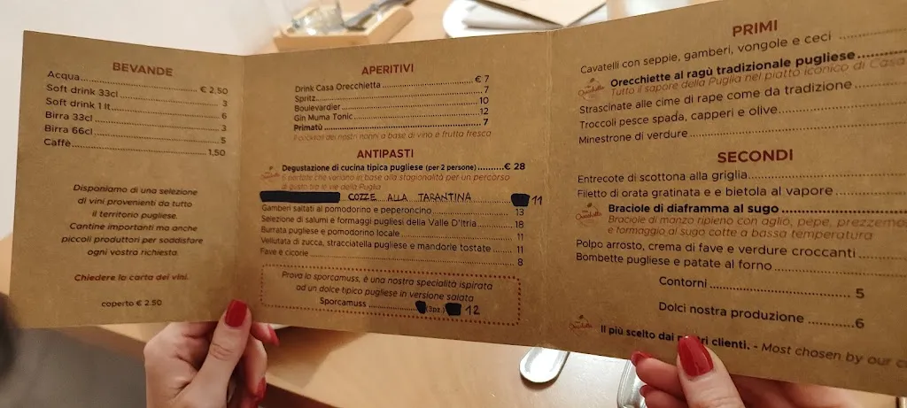 Menu_Casa Orecchietta_Polignano a Mare_image_4