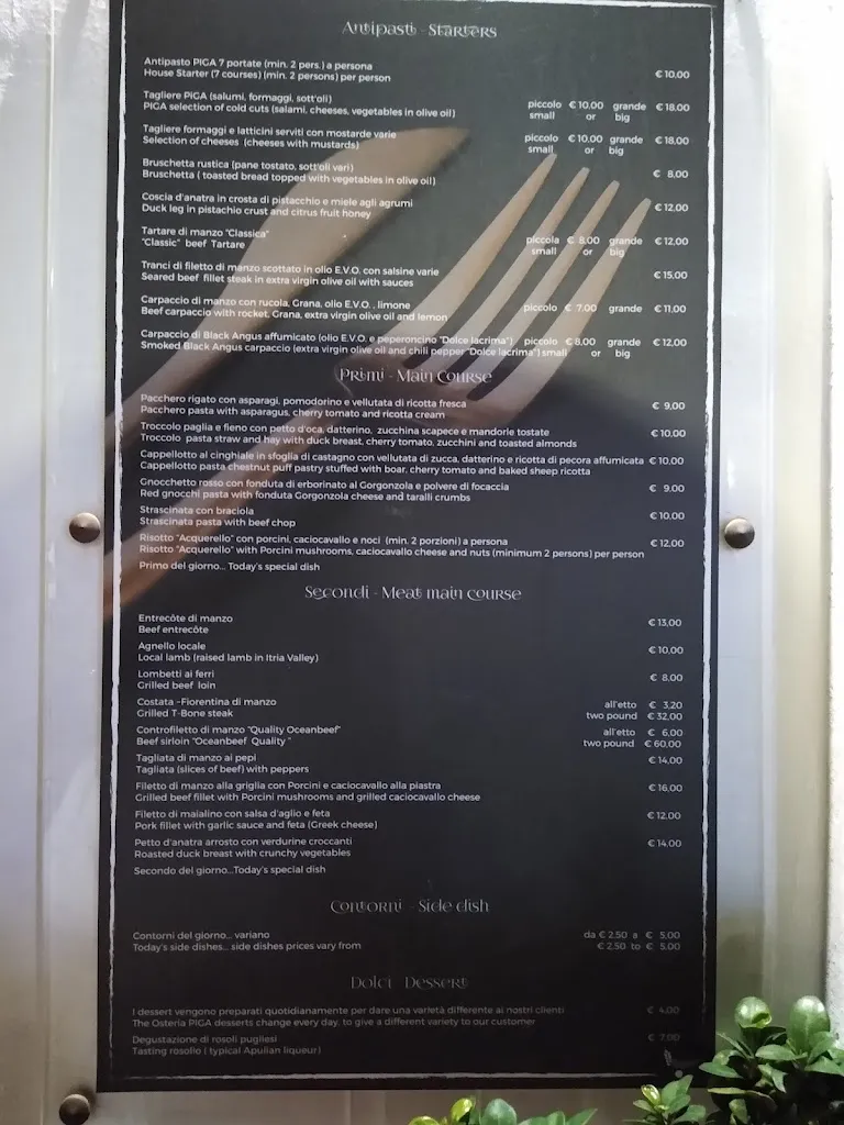 Menu_Osteria Piga_Polignano a Mare_image_4