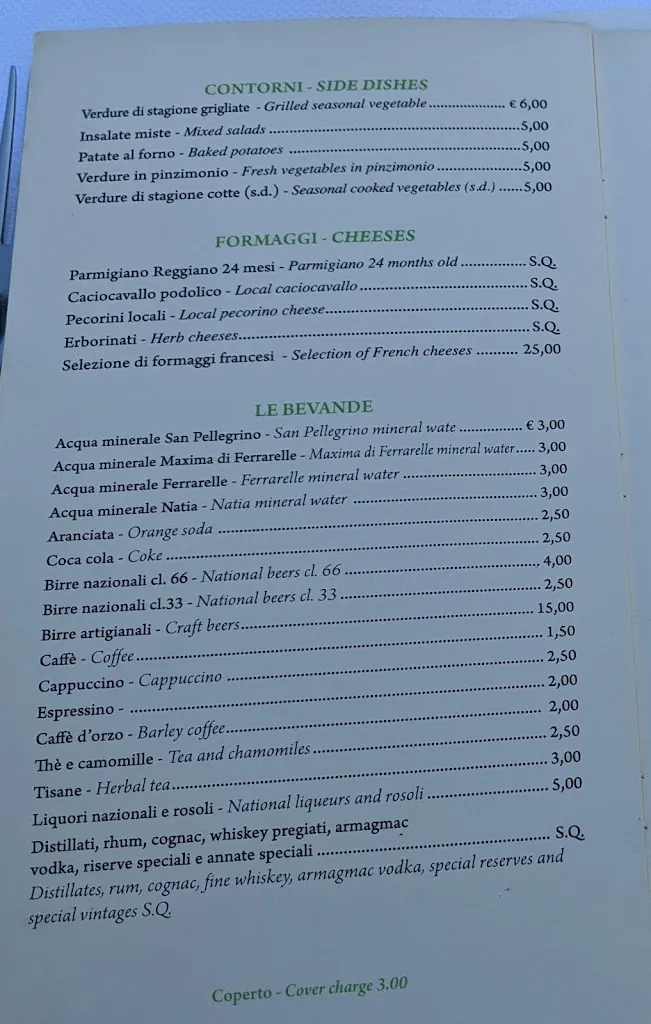 Menu_L'Osteria di Chichibio_Polignano a Mare_image_2