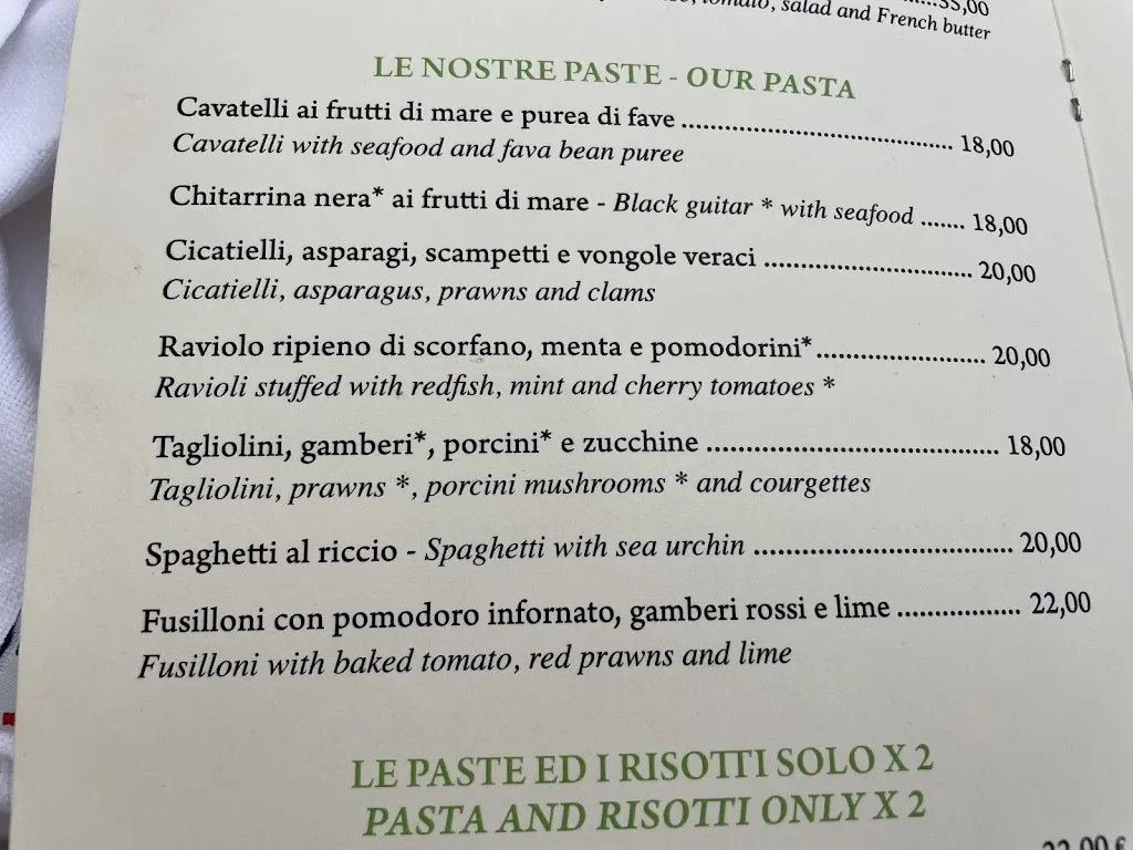 Menu_L'Osteria di Chichibio_Polignano a Mare_image_4