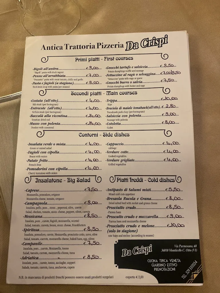Menu_Trattoria Pizzeria da Crispi_Monticello Conte Otto_image_1