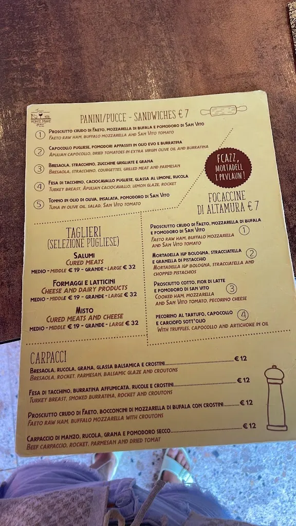 Menu_Fronte Mare Giuliani_Polignano a Mare_image_3