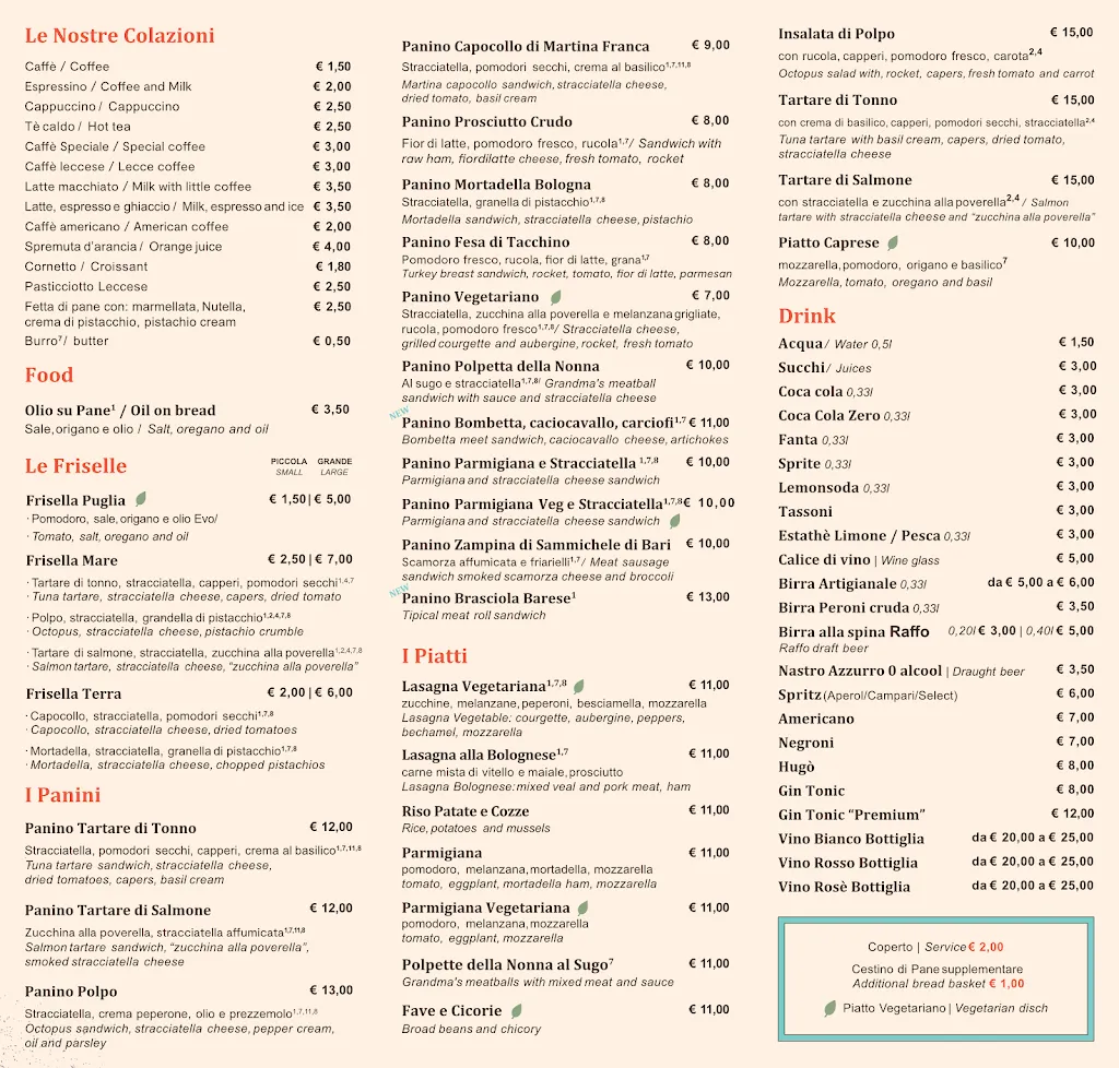 Menu_Olio su pane_Polignano a Mare_immagine_1