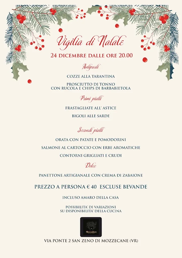 Menü_Boccadoro Ristorante Pizzeria_Mozzecane_Bild_1