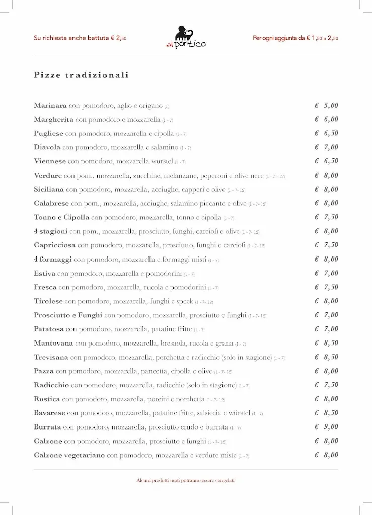 Menu_Al Portico Ristorante Griglieria e Pizzeria _Musestre_image_2