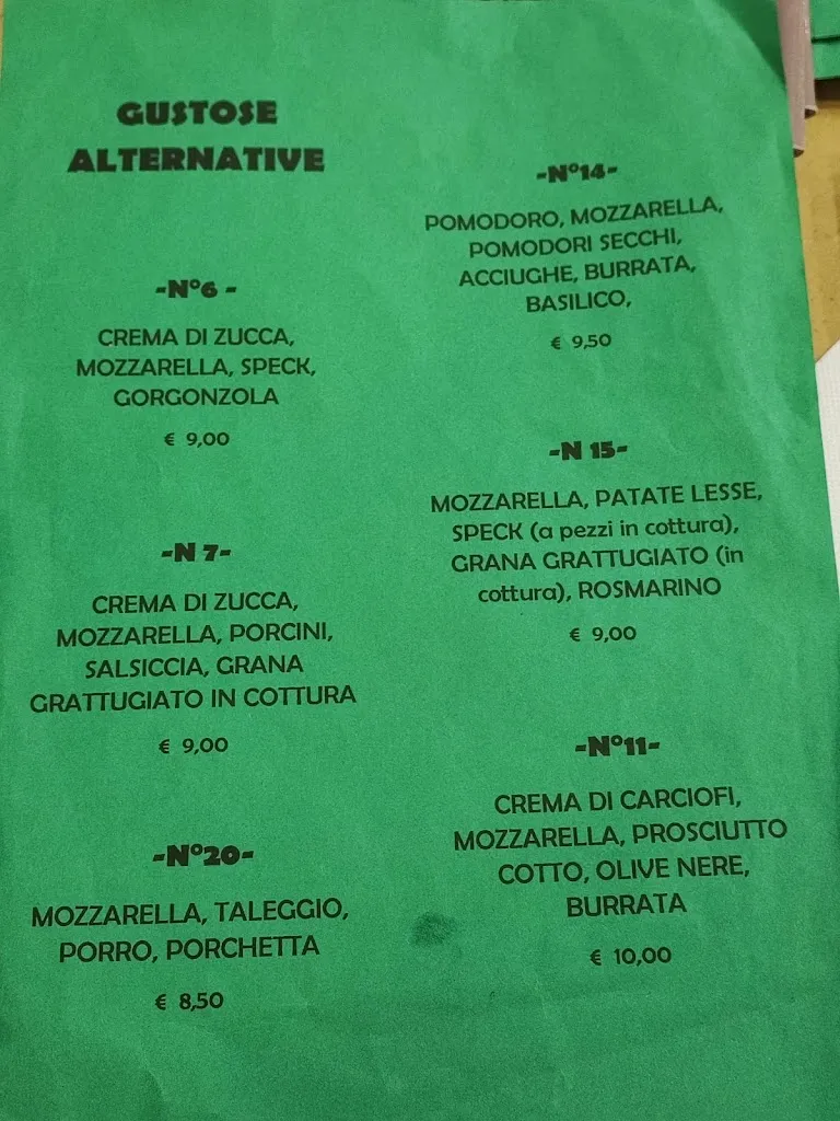 Menu_Pizzeria Pino S.N.C. di Gorghetto Mara e Ivan_Musestre_image_1